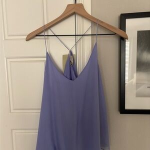 Tangerine Silk Lavender Camisole Top S